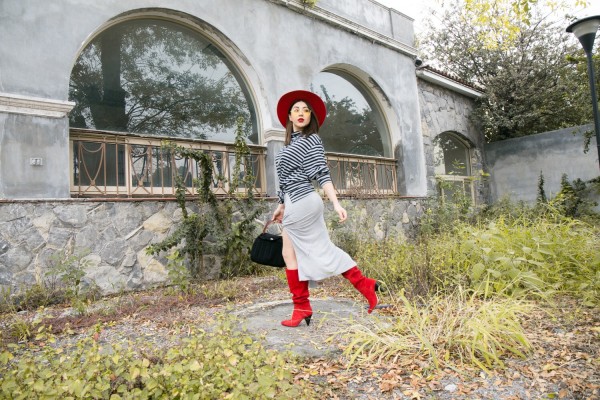 Anette Morgan Vegan Health Wellness Blog Lifestyle Ootd La Femme aux bottes rouges Red Boots 30