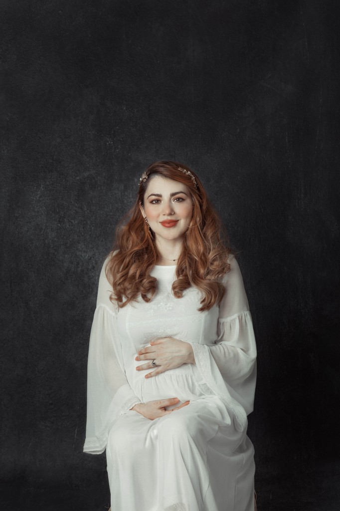 Anette Morgan Pregnancy Ander Sebastian Portrait